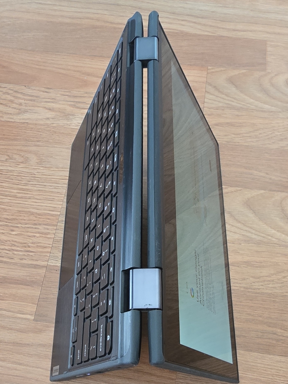 Lenovo Black Convertible Laptop with Touchscreen